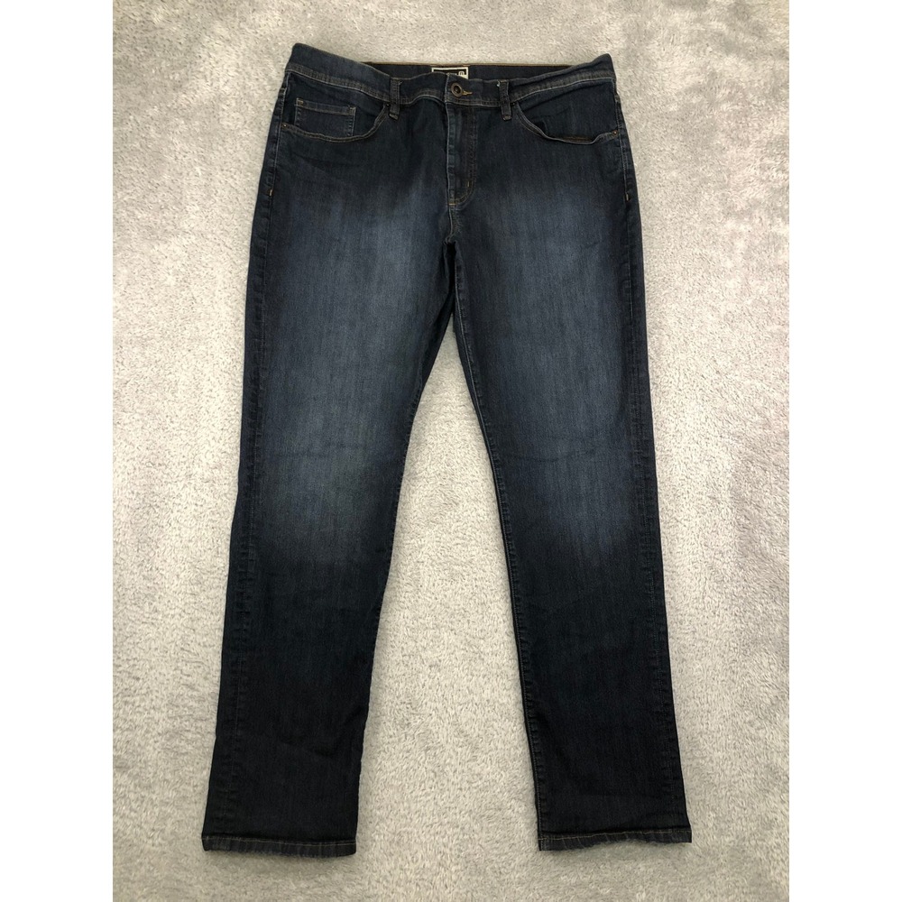 Travis Mathew Jeans Mens 38x32 Blue Legacy Featherweight Denim